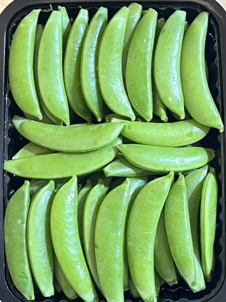 Sugar snap peas